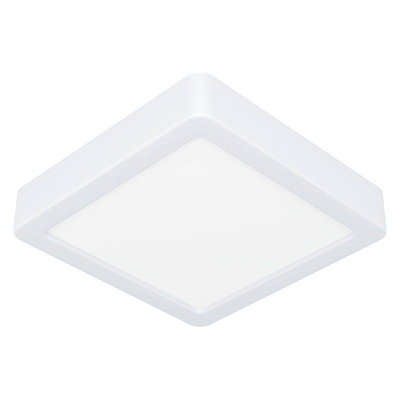 Lampada da soffitto da bagno bianca in plastica, Geraldo, 11W, 3000K LED, IP44 Lampada da soffitto da bagno bianca in plastica, Geraldo, 11W, 3000K LED, IP44
