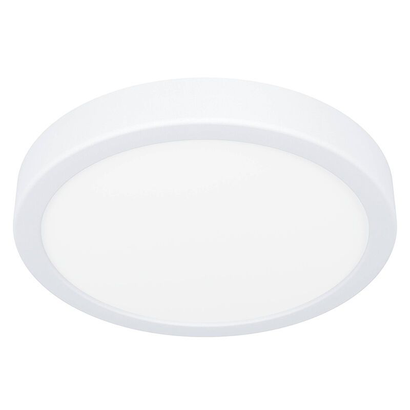Lampada da soffitto da bagno bianca in plastica, Geraldo, 17W, 3000K LED, IP44 Lampada da soffitto da bagno bianca in plastica, Geraldo, 17W, 3000K LED, IP44