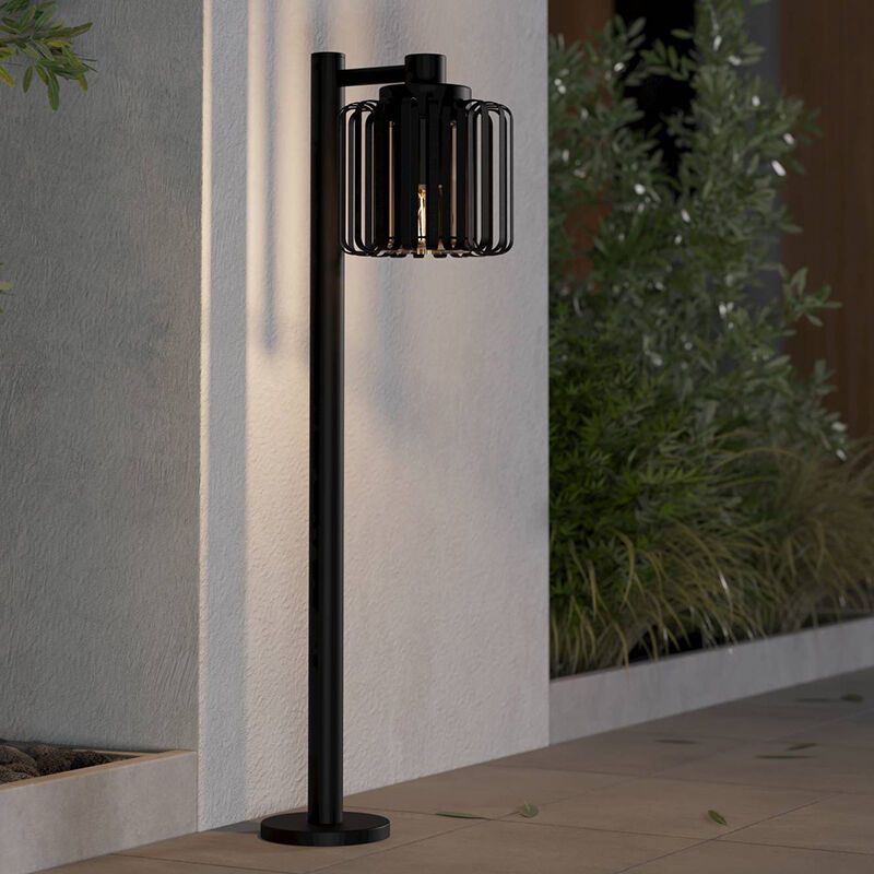 Lampada da esterno nera in alluminio, Rebecca, IP65 Lampada da esterno nera in alluminio, Rebecca, IP65