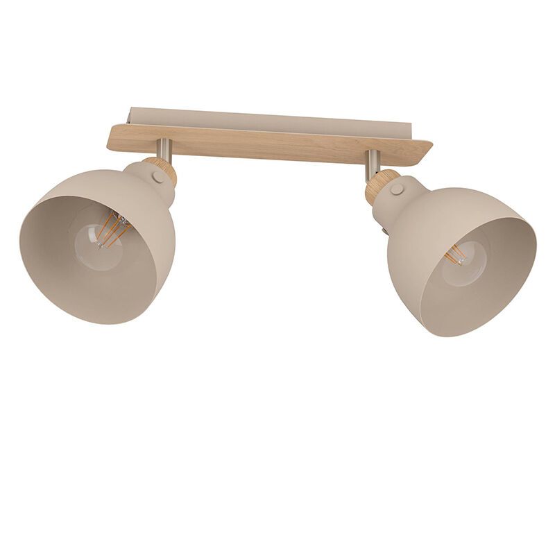 Faretto da soffitto beige in alluminio, Andy Faretto da soffitto beige in alluminio, Andy