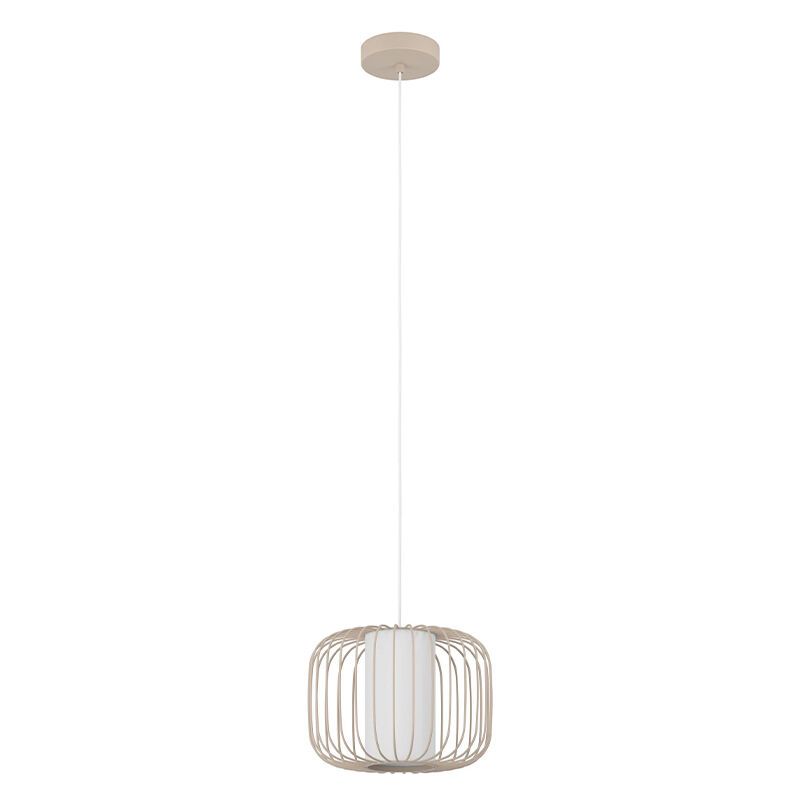 Lampada a sospensione beige in alluminio, Safira Lampada a sospensione beige in alluminio, Safira