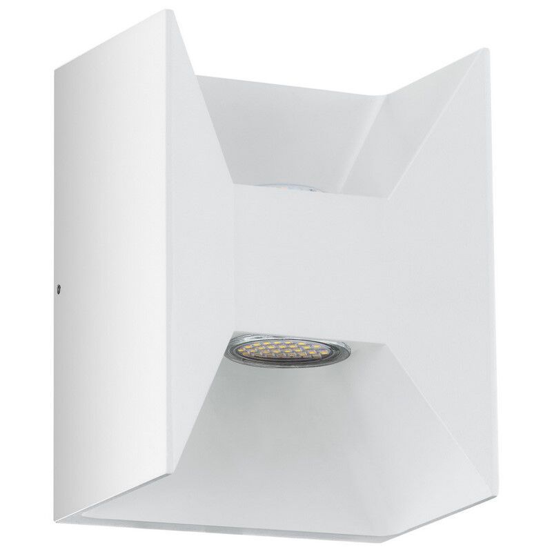 Lampada da esterno bianca in alluminio, Jeslynn, 3W, 3000K LED, IP44 Lampada da esterno bianca in alluminio, Jeslynn, 3W, 3000K LED, IP44