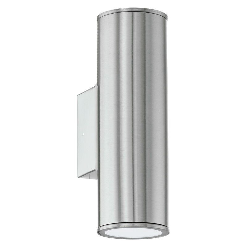 Lampada da esterno argenta in acciaio inossidabile, Marlies, IP44