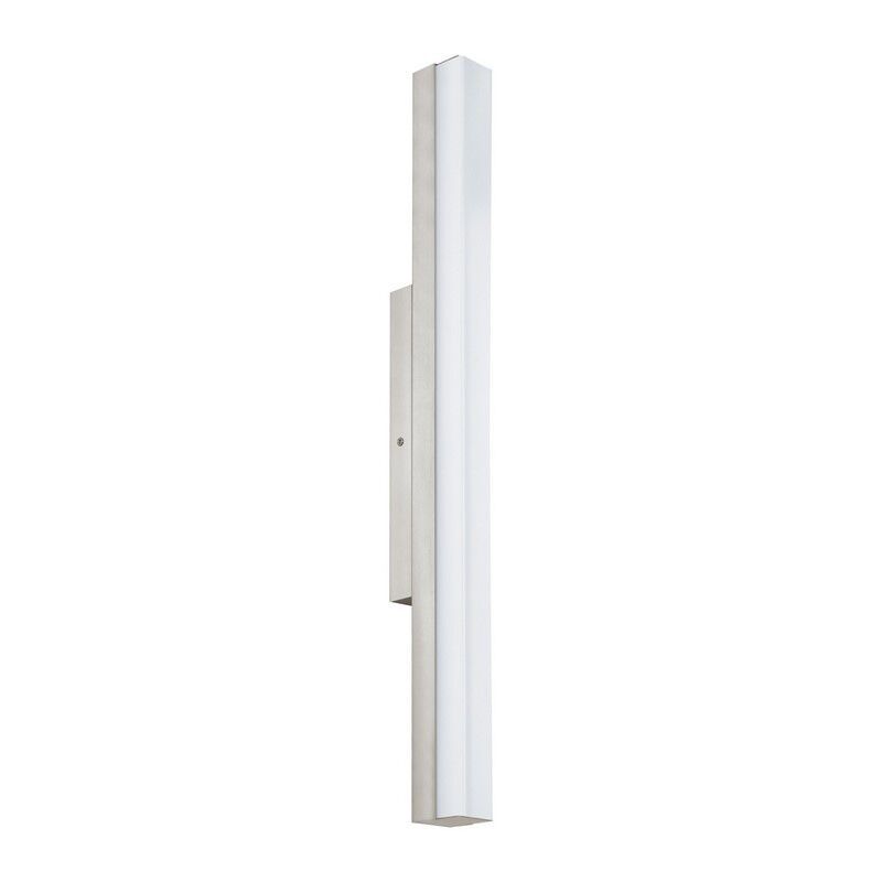 Lampada per specchio in nichel in plastica, Zumra, 16W, 4000K LED, IP44 Lampada per specchio in nichel in plastica, Zumra, 16W, 4000K LED, IP44