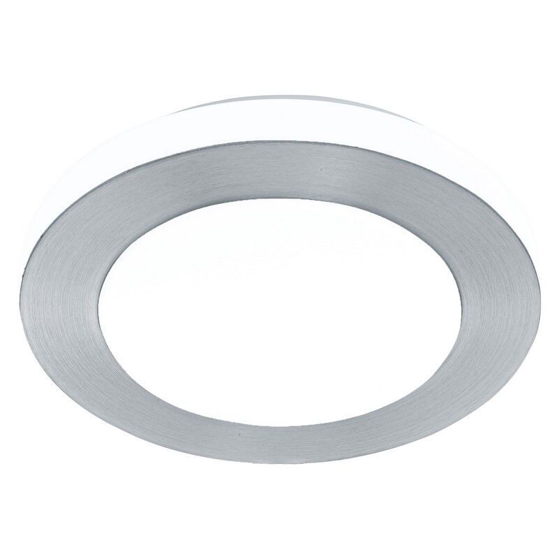 Lampada da soffitto cromata in plastica, Amina, 11W, 3000K LED, IP44 Lampada da soffitto cromata in plastica, Amina, 11W, 3000K LED, IP44