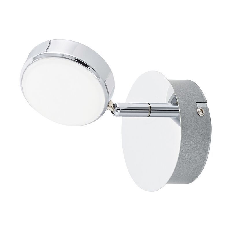 Faretto da soffitto cromato in acciaio, Tjark, 5W, 3000K LED Faretto da soffitto cromato in acciaio, Tjark, 5W, 3000K LED