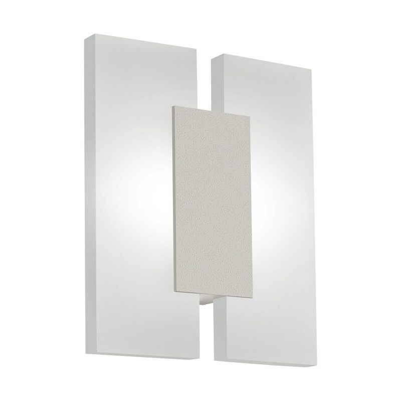 Applique da parete bianca in plastica, Beatriz, 5W, 3000K LED