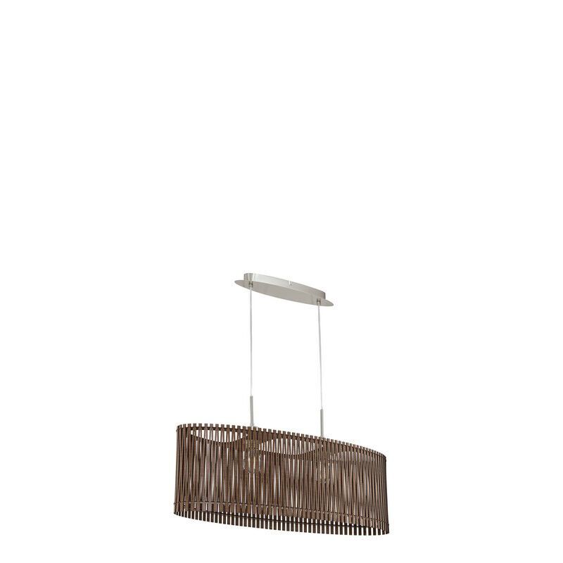 Lampada a sospensione in legno marrone, Berry Lampada a sospensione in legno marrone, Berry