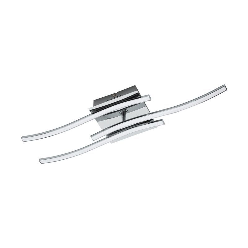 Plafoniera cromata in alluminio, Yorian, 5W, 3000K LED
