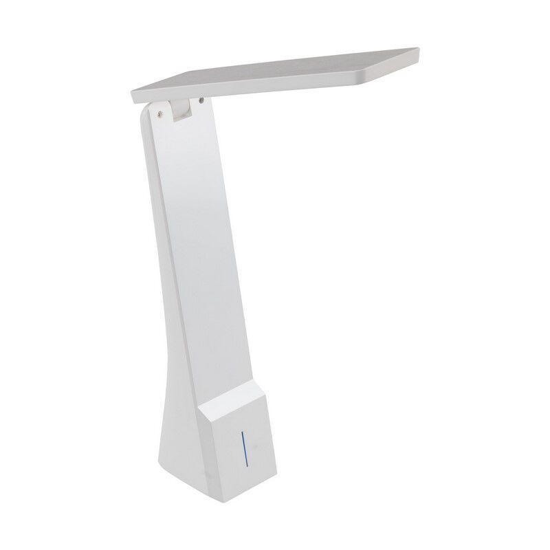 Lampada da scrivania bianca in plastica, Chama, 1W, white switch LED, controllo touch Lampada da scrivania bianca in plastica, Chama, 1W, white switch LED, controllo touch