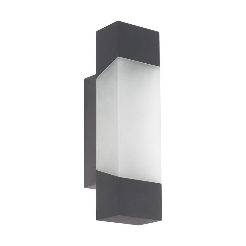 Lampada da esterno antracite metallo, Evan, IP44