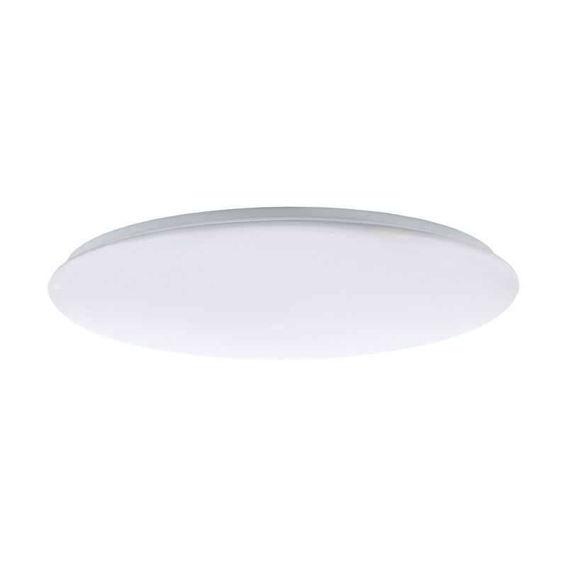 Plafoniera bianca in acciaio, Patryk, 60W, colore regolabile LED