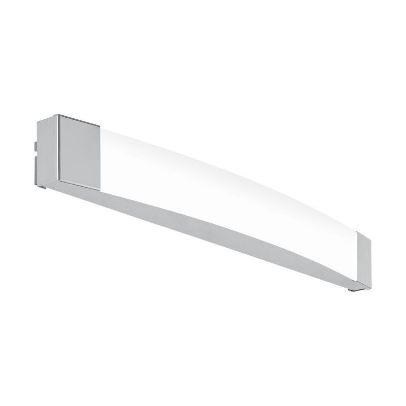 Lampada per specchio cromata in plastica, Rafi, 16W, 4000K LED, IP44