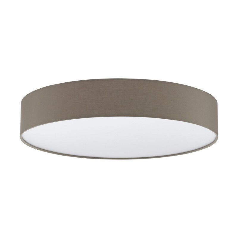 Lampada da soffitto tortora in plastica, Sila, 40W, bianco regolabile tra caldo e freddo LED, con telecomando Lampada da soffitto tortora in plastica, Sila, 40W, bianco regolabile tra caldo e freddo LED, con telecomando