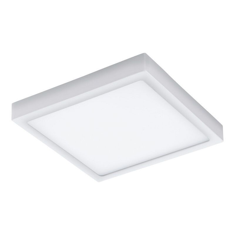 Lampada da esterno bianca in alluminio, Evi, 22W, bianco regolabile tra caldo e freddo LED, IP44, con telecomando