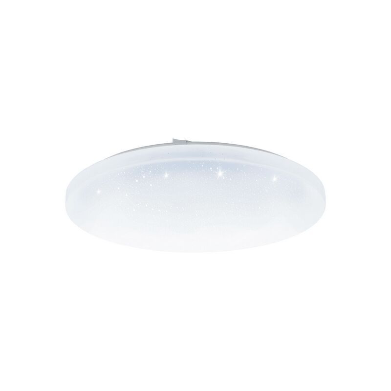 Plafoniera bianca in acciaio, Eloise, 24W, colore regolabile LED
