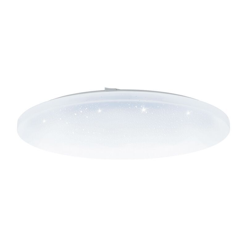 Plafoniera bianca in acciaio, Eloise, 36W, colore regolabile LED
