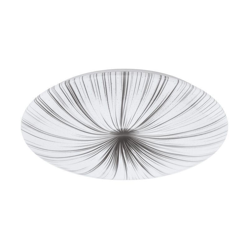 Plafoniera bianca in acciaio, Josta, 33W, 3000K LED