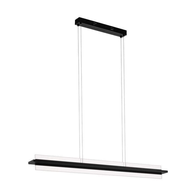 Lampada a sospensione nera in alluminio, Twan, 14W, 3000K LED Lampada a sospensione nera in alluminio, Twan, 14W, 3000K LED