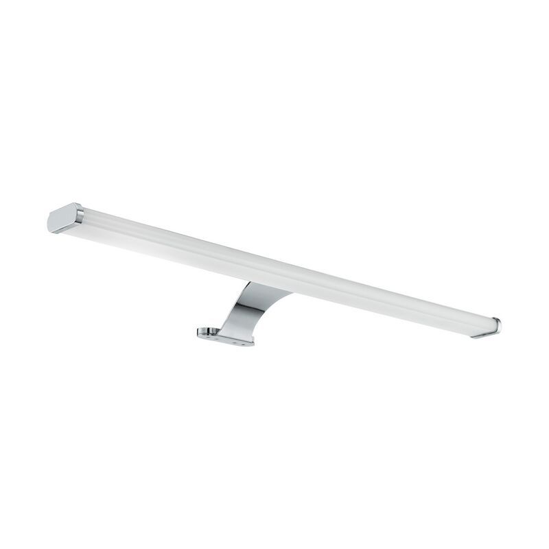 Lampada per specchio cromata in acciaio, Yvanka, 10W, 3000K LED, IP44
