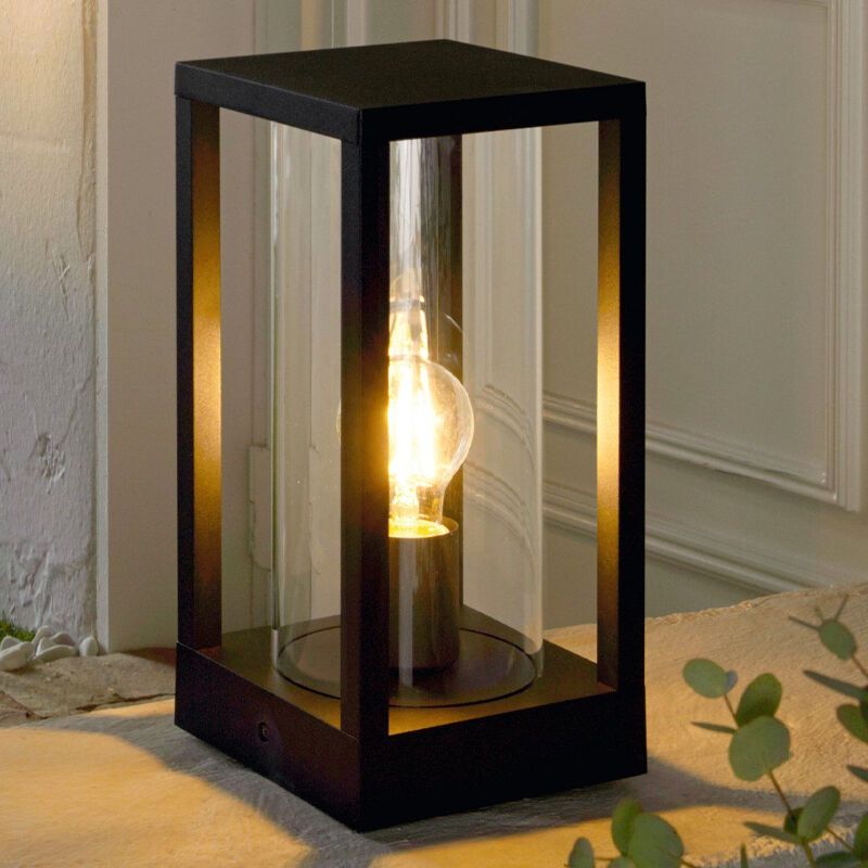 Lampada da esterno nero in alluminio, Laszlo, IP54