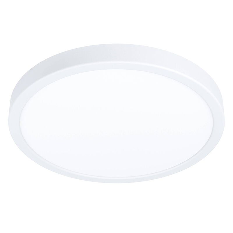 Plafoniera smart bianca in plastica, Geraldo, 19,5W, bianco regolabile tra caldo e freddo LED, IP44 Plafoniera smart bianca in plastica, Geraldo, 19,5W, bianco regolabile tra caldo e freddo LED, IP44