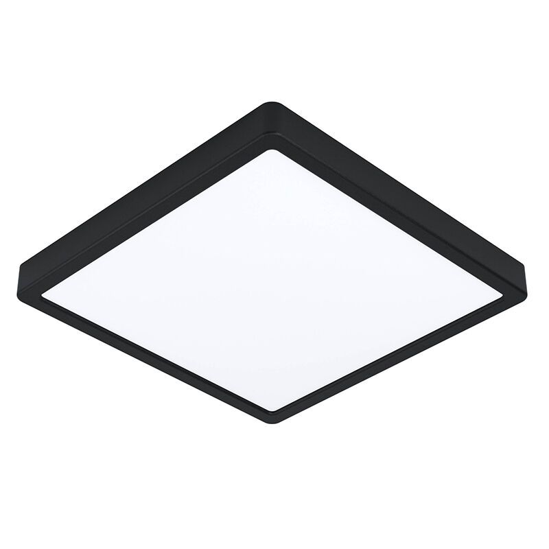 Plafoniera smart bianca in plastica, Geraldo, 19,5W, bianco regolabile tra caldo e freddo LED, IP44