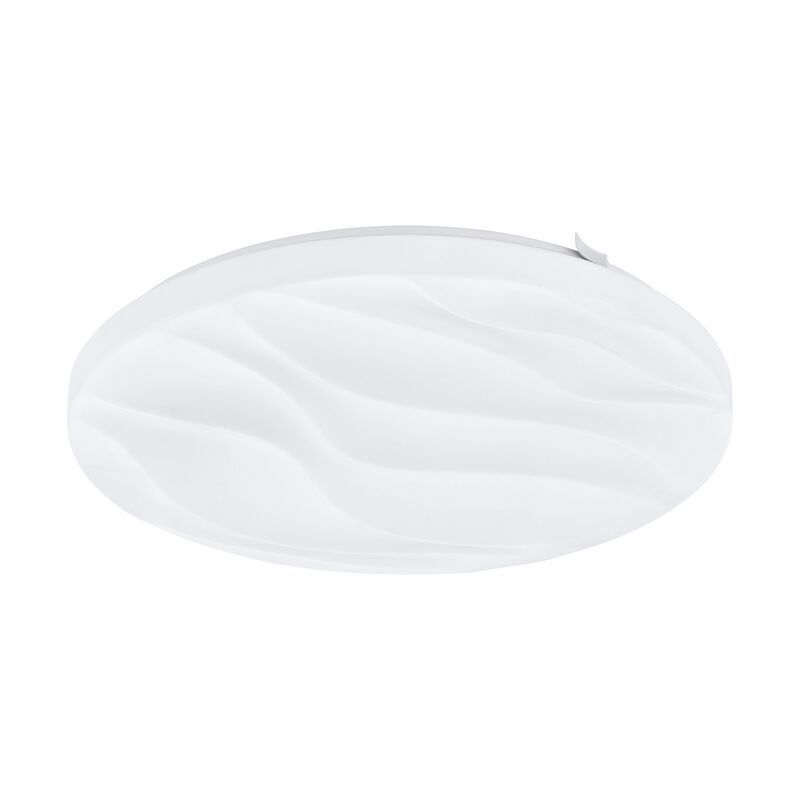 Plafoniera bianca in acciaio, Aniel, 17W, 3000K LED Plafoniera bianca in acciaio, Aniel, 17W, 3000K LED