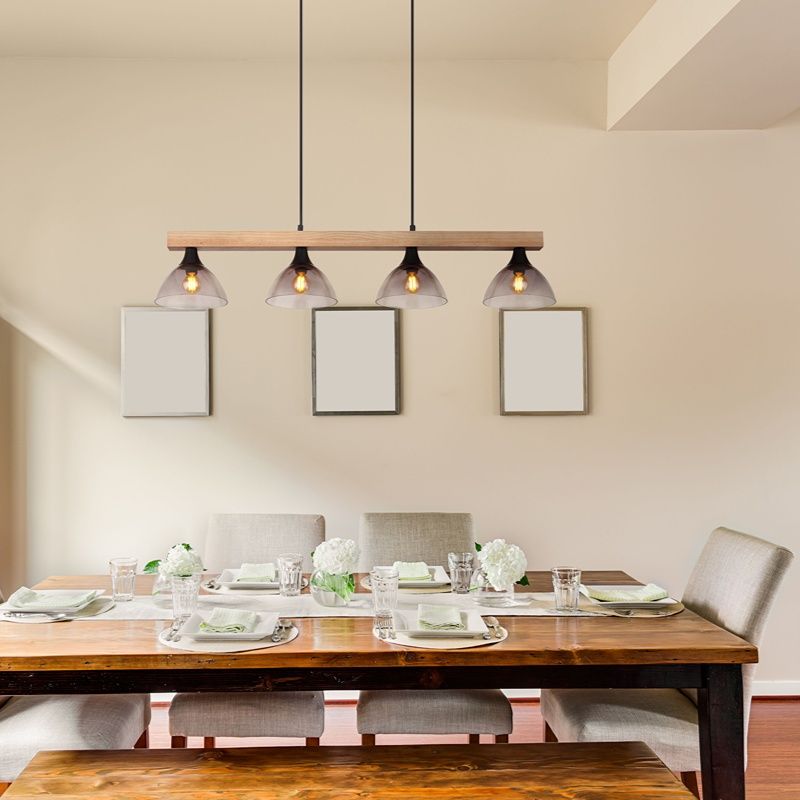 Lampada a sospensione legno design, Lusanne