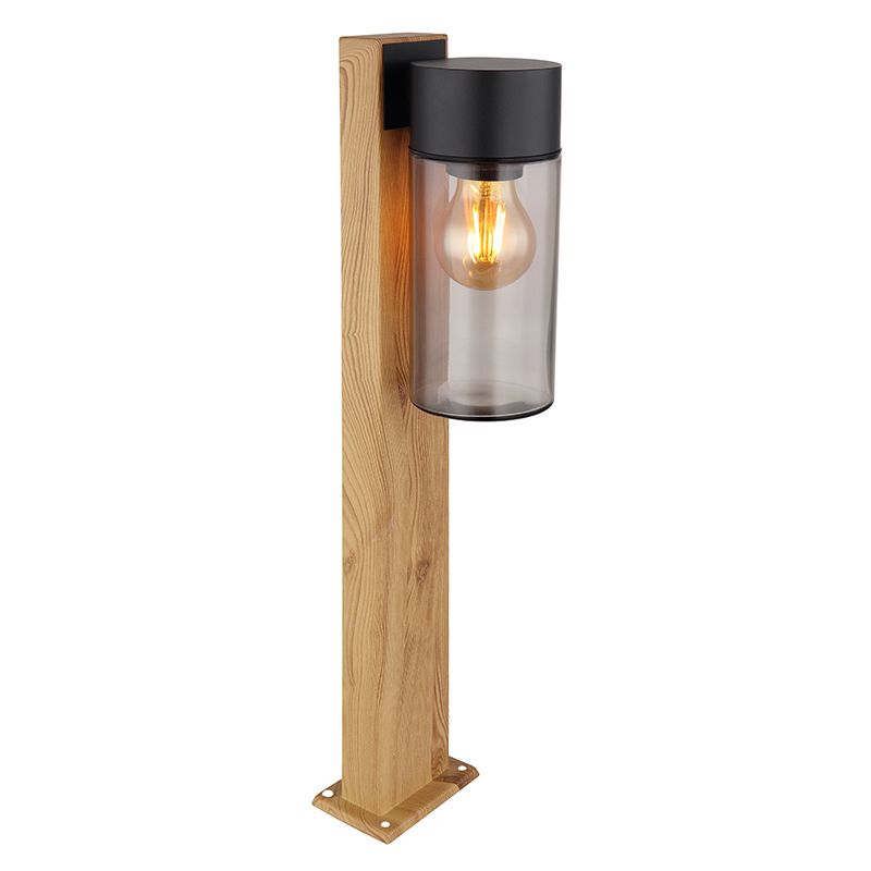 Lampada da esterno marrone in acciaio inossidabile, Kiymet, IP44