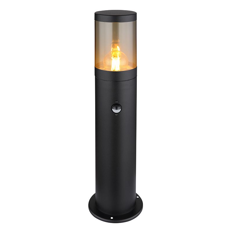 Lampada da esterno nera in acciaio inossidabile, Lambert, IP44