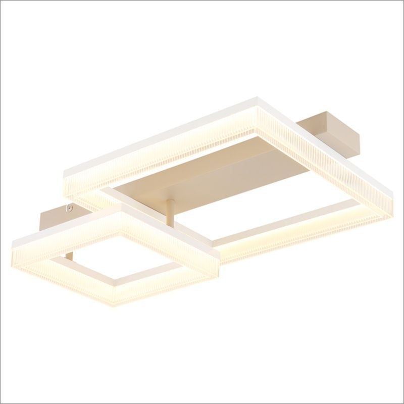Plafoniera marrone metallo, Zineb, 24W, 3000K LED
