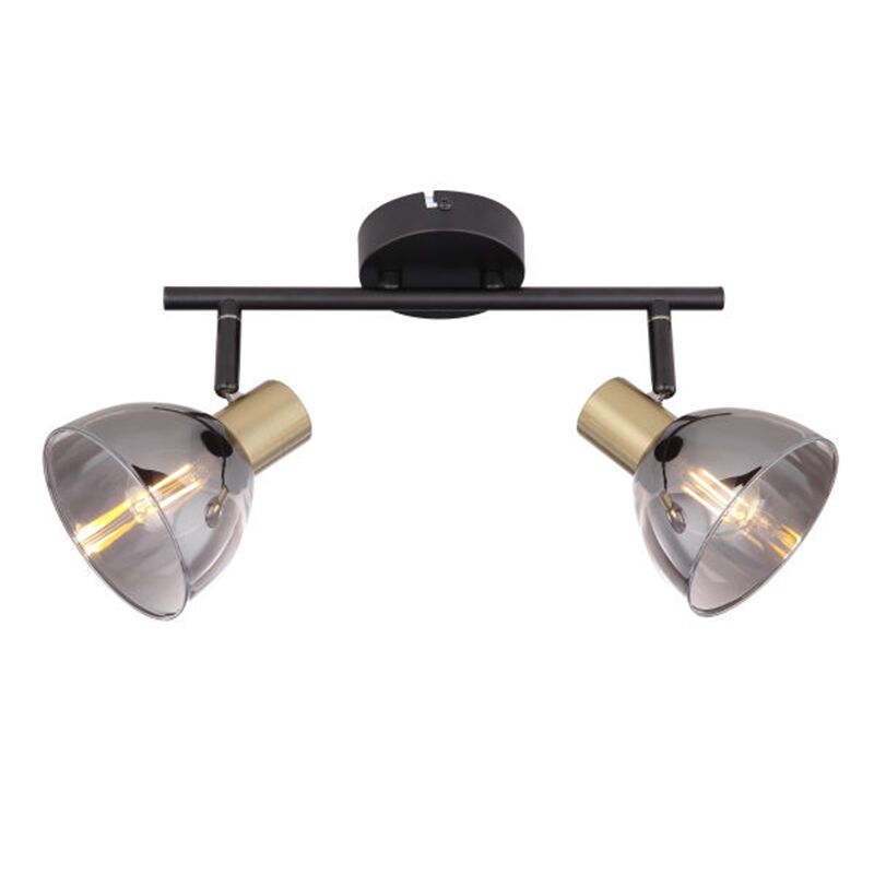 Faretto da soffitto dorato in vetro, Arthur Faretto da soffitto dorato in vetro, Arthur