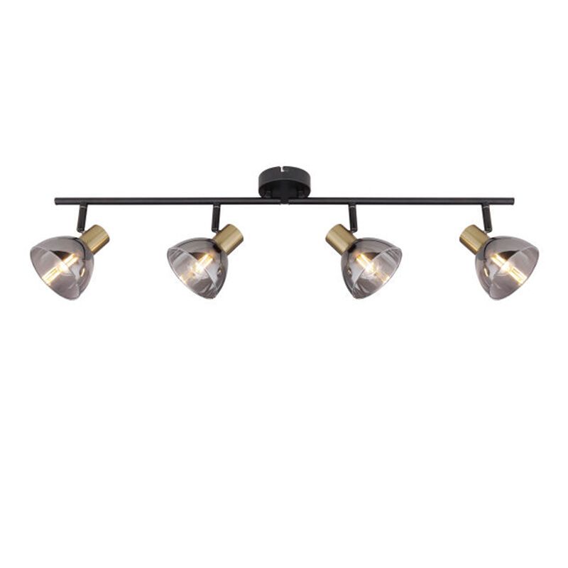 Faretto da soffitto dorato in vetro, Arthur Faretto da soffitto dorato in vetro, Arthur