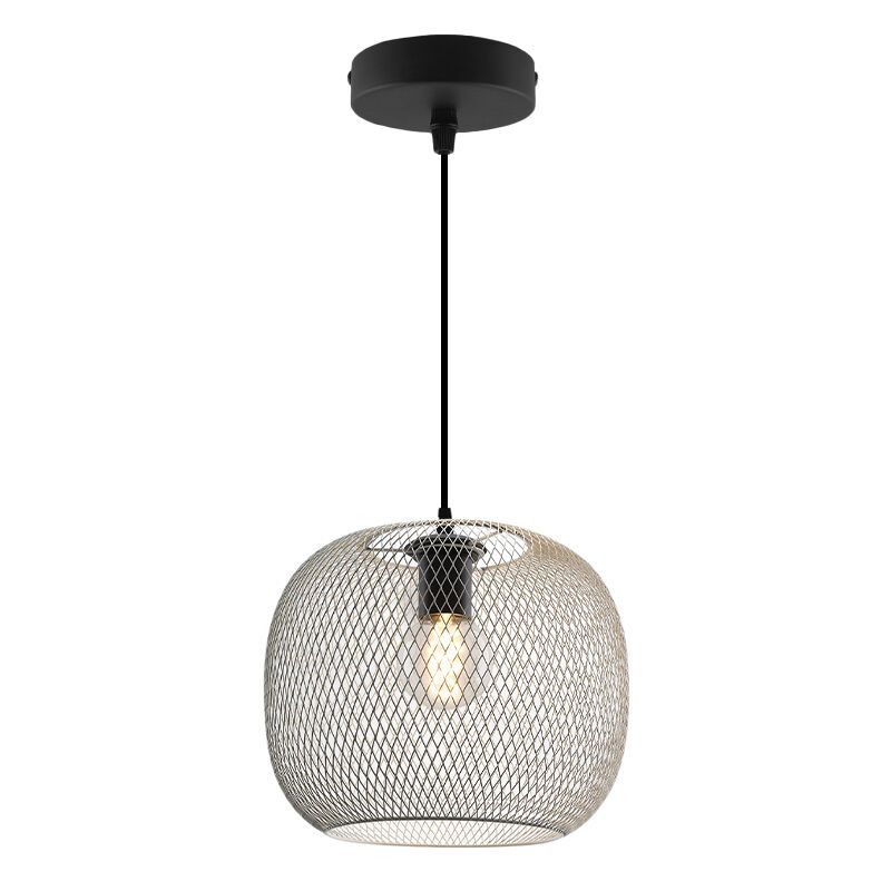 Lampade a sospensione per tavolo da pranzo grigia industriale, Emado Lampade a sospensione per tavolo da pranzo grigia industriale, Emado