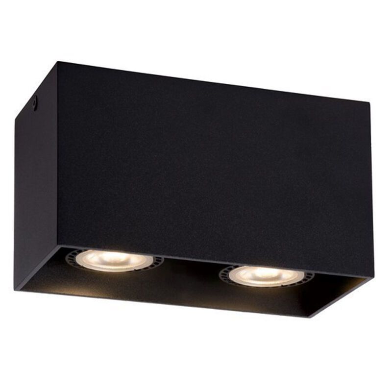 Faretto da superficie moderno nero, Raina