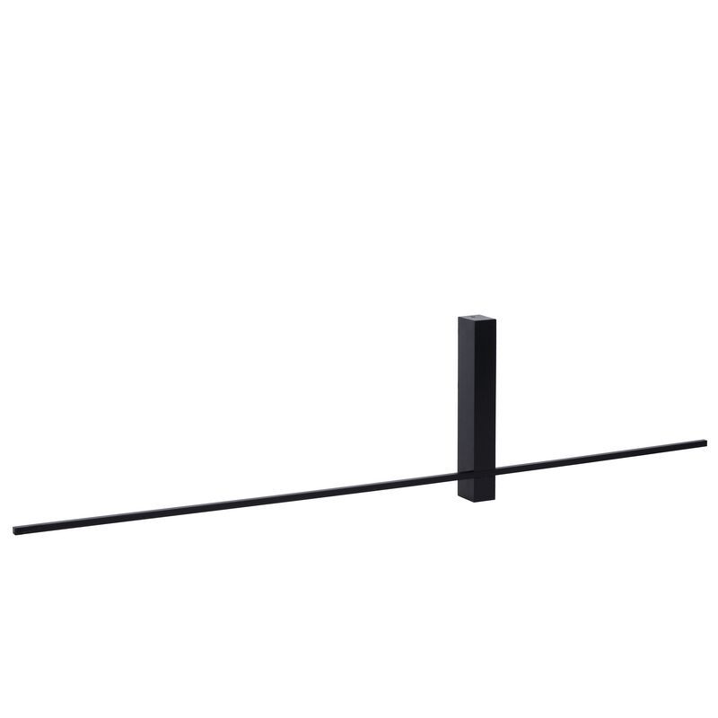 Applique da parete moderna nera, Segin, 10W, 2700K LED Applique da parete moderna nera, Segin, 10W, 2700K LED