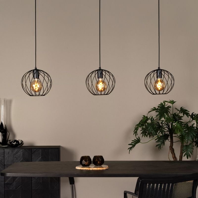 Lampada a sospensione classica nera, Danza