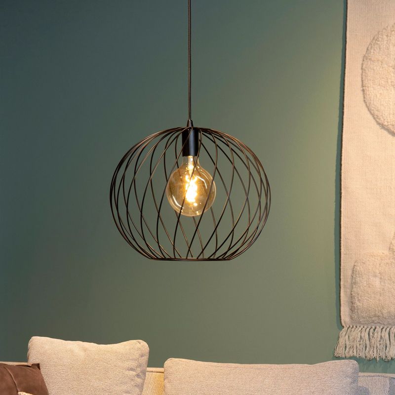 Lampada a sospensione classica nera, Danza