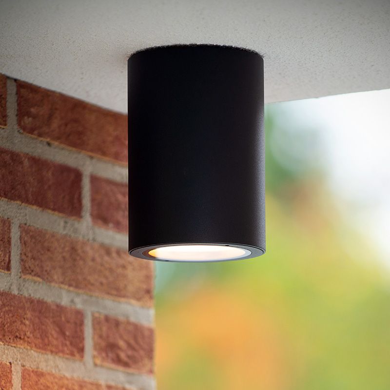 Faretto da superficie moderno nero, Volantis, IP54