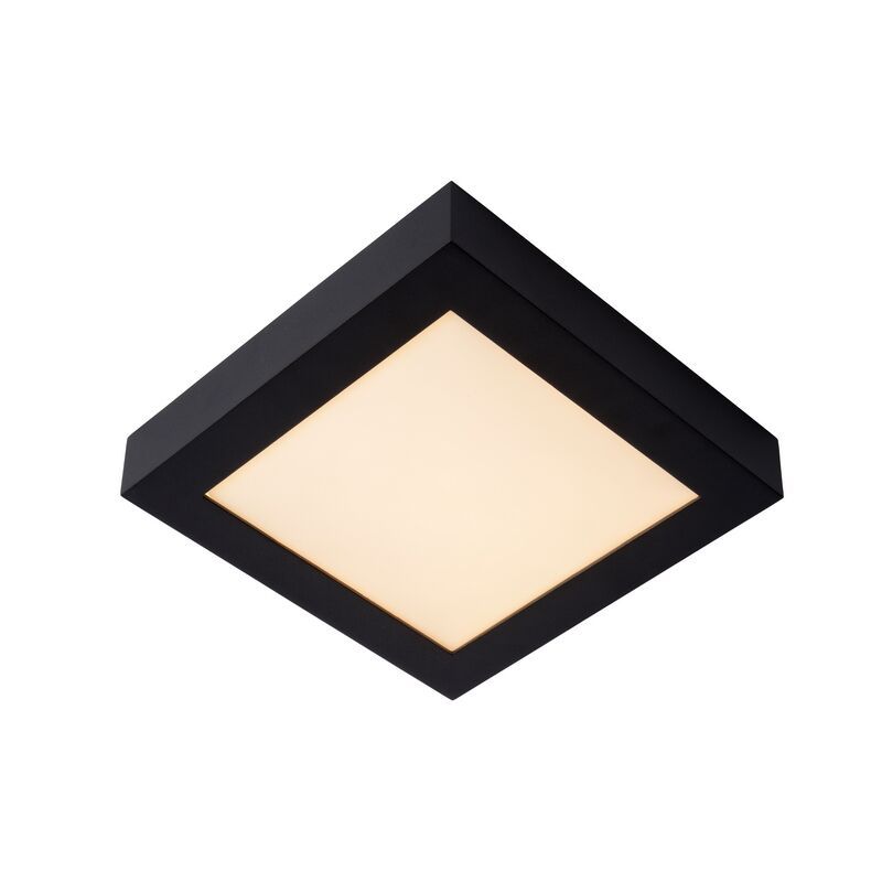 Plafoniera moderna nera, Brice, 22W, 3000K LED, IP44 Plafoniera moderna nera, Brice, 22W, 3000K LED, IP44