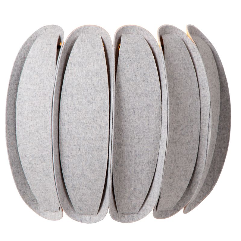 Applique da parete moderna grigia, Spencer Applique da parete moderna grigia, Spencer