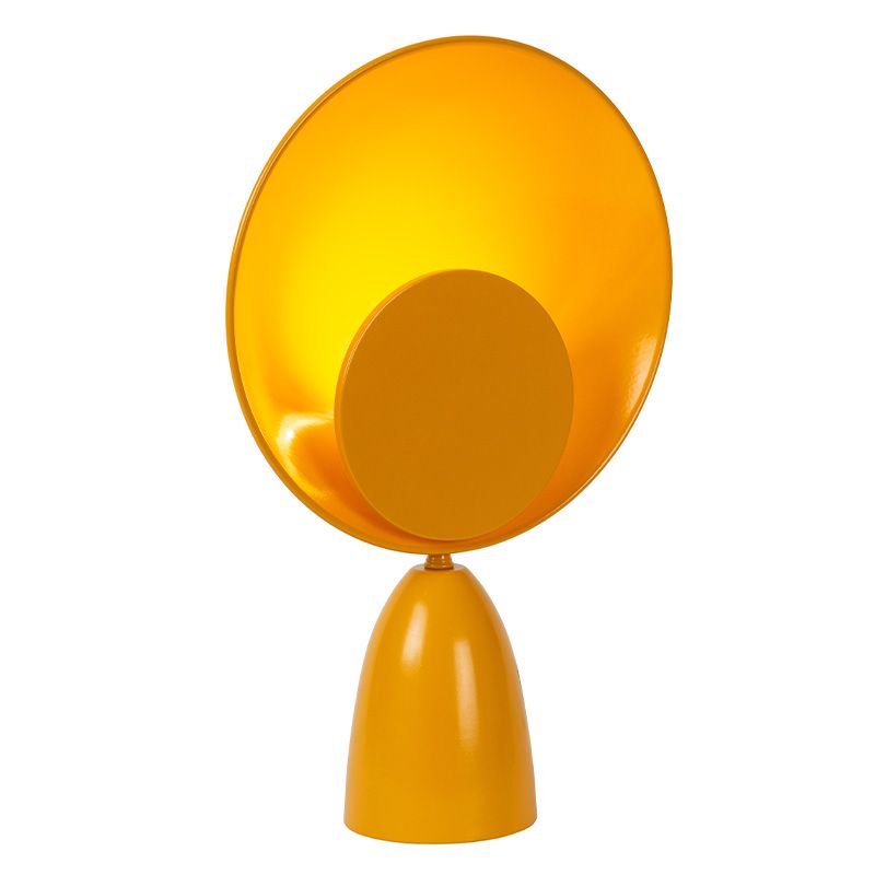 Lampada da tavolo moderna gialla, Castamar, 3W, 3000K LED, con interruttore