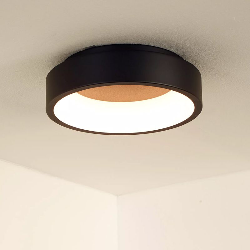 Plafoniera moderna nera, Talowe, 20W, 3000K LED
