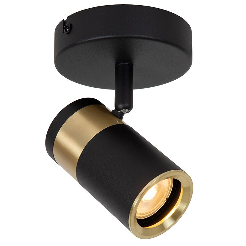 Faretto da parete moderno nero, Gorik Faretto da parete moderno nero, Gorik