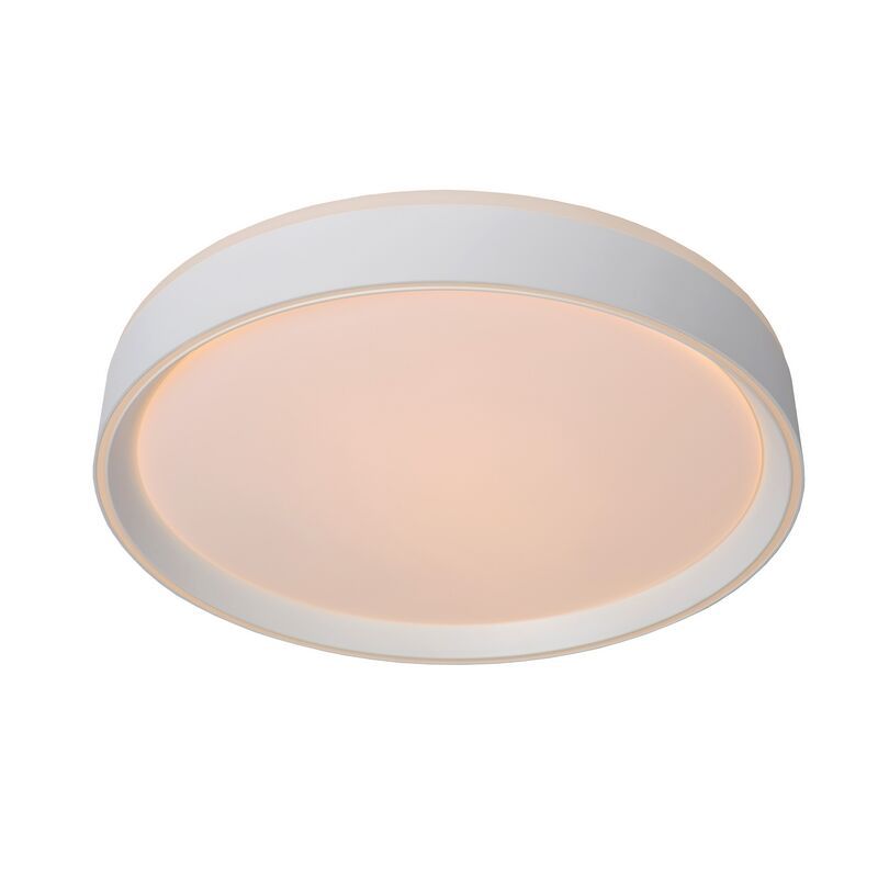 Plafoniera moderna bianca, Nuria, 18W, 2700K LED