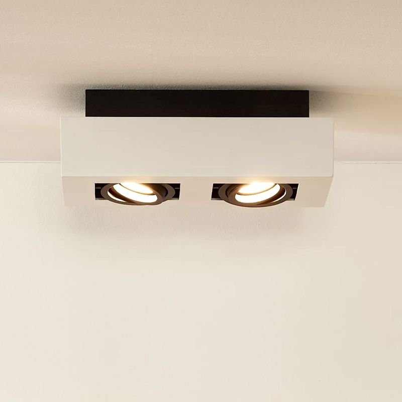 Faretto da superficie moderno bianco, Xirax