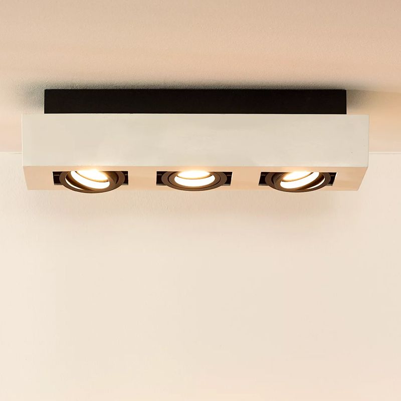 Faretto da superficie moderno bianco, Xirax