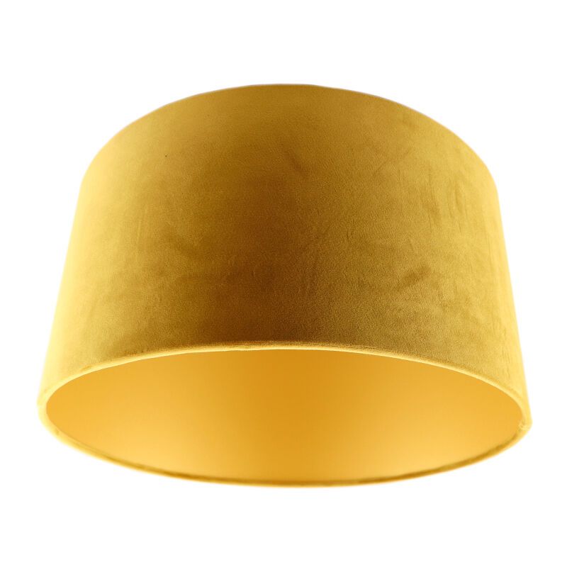 Paralume in velluto giallo moderno, Milene