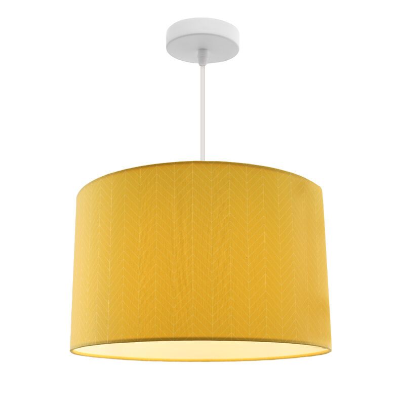 Lampada a sospensione per bambini gialla moderna, Lines Lampada a sospensione per bambini gialla moderna, Lines